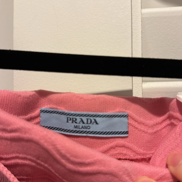 Prada mini skort w logo belt - Picture 3 of 4